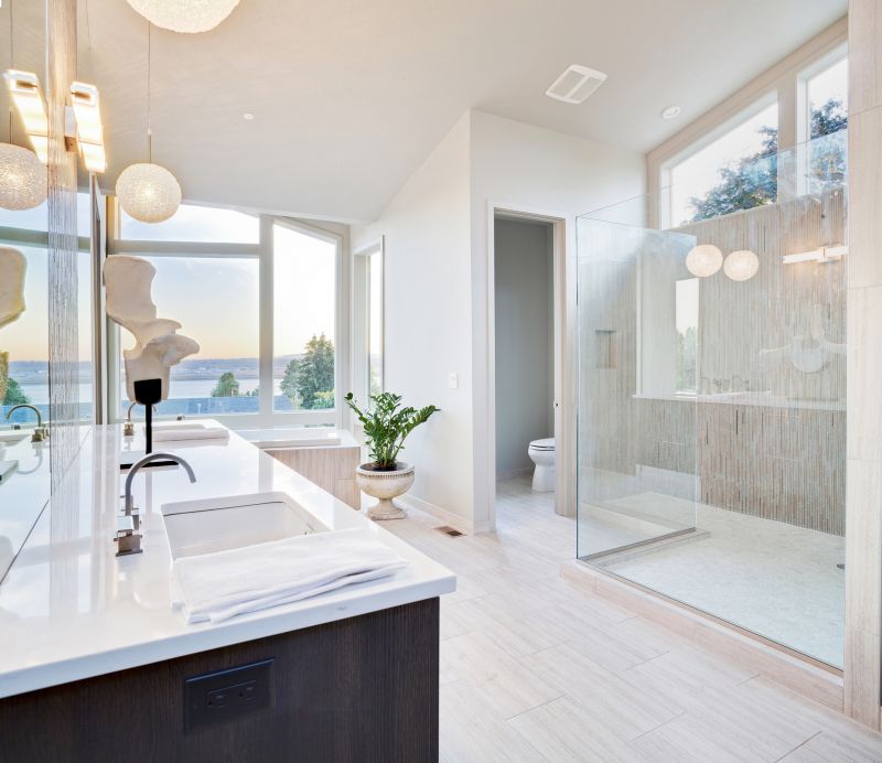 Spacious Master Bath with Large Shower